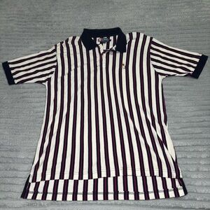 Vintage  Ralph Lauren Chaps stripped‎ men’s size Large polo